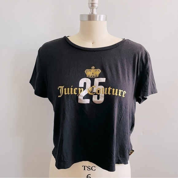 Juicy Couture 25 Limited Edition Tee Shirt- Size Medium - Picture 1 of 6